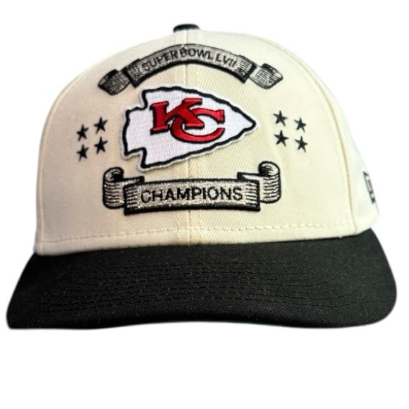 NEW! KC Chiefs Cap Snapback Super Bowl LVII Champion 9fifty New Era Hat - Picture 1 of 7